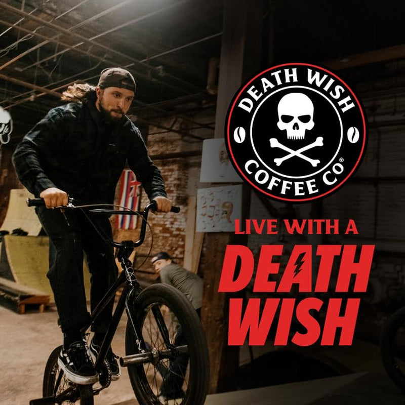 Death Wish Coffee Mixed Roast Variety Pack Coffee Pods, Organic, 30 Count | Fair Trade Arabica & Robusta, Medium Dark & Espresso Roasts, Bold & Balanced, Assorted