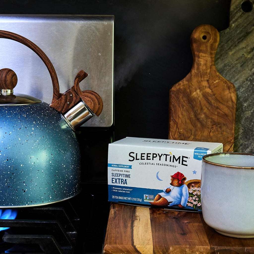 Wellness Tea Sleepytime Variety Pack, Detox, Sinus Soother, Throat Tamer, Sleepytime Extra, Honey, Immune Boost, Caffeine Free Sleep Tea, 20 Tea Bags (Pack of 6)