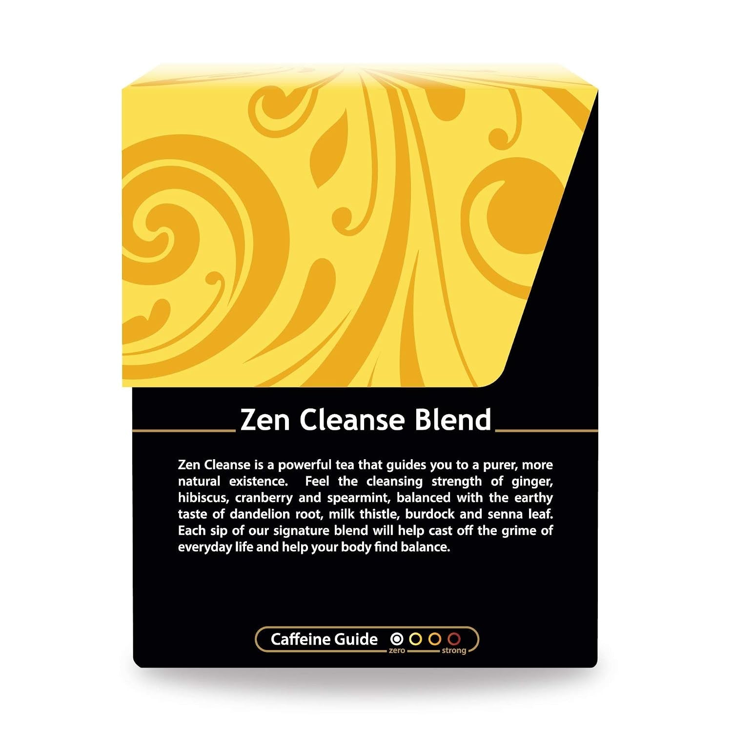 Organic Zen Cleanse Blend - OU Kosher, USDA Organic, CCOF, 18 Bleach-Free Tea Bag