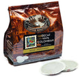 8 Gram Coffee Pods, 100% Decaf Colombian, 54 Pods | Medium Roast, 100% Arabica Coffee, Decaffeinated, 3 Bags of 18 Single Serve Pods, Compatible with Senseo Coffee Machines