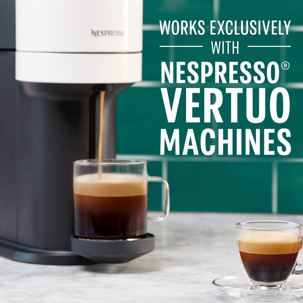 (6 Pack)  by Nespresso Vertuo, Espresso Light and Dark Roast Nespresso Pods, 120 Count