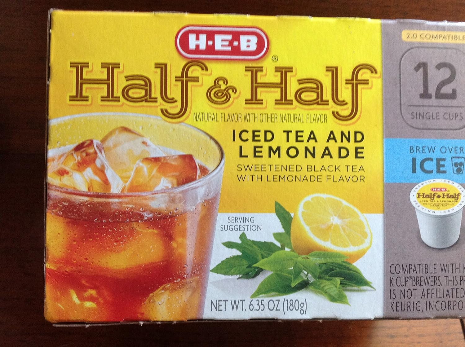 H.E.B Variety Iced Tea (Half and Half Iced Tea & Lemonade; Raspberry Iced Tea; Lemon Iced Tea; Peach Iced Tea) 48 Counts