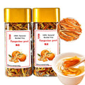 Shengmingxi Dried Tangerine Peel Dried 7.05Oz/200G Orange Peel Orange Peel Strips Citrus Peel Chen Pi Si Herbal Tea Chinese 橘皮 橘皮茶 陈皮丝 陳皮丝