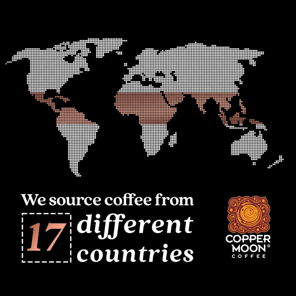 Ground Coffee, Light, Medium & Dark Roast, Out of This World Variety Pack, 12 Oz (Pack of 4) | 12 Oz Bag Each Light Roast Bean Me Up, Medium Roast Stargazer, Dark Roast Dark Sky, Strong Roast Blast Off