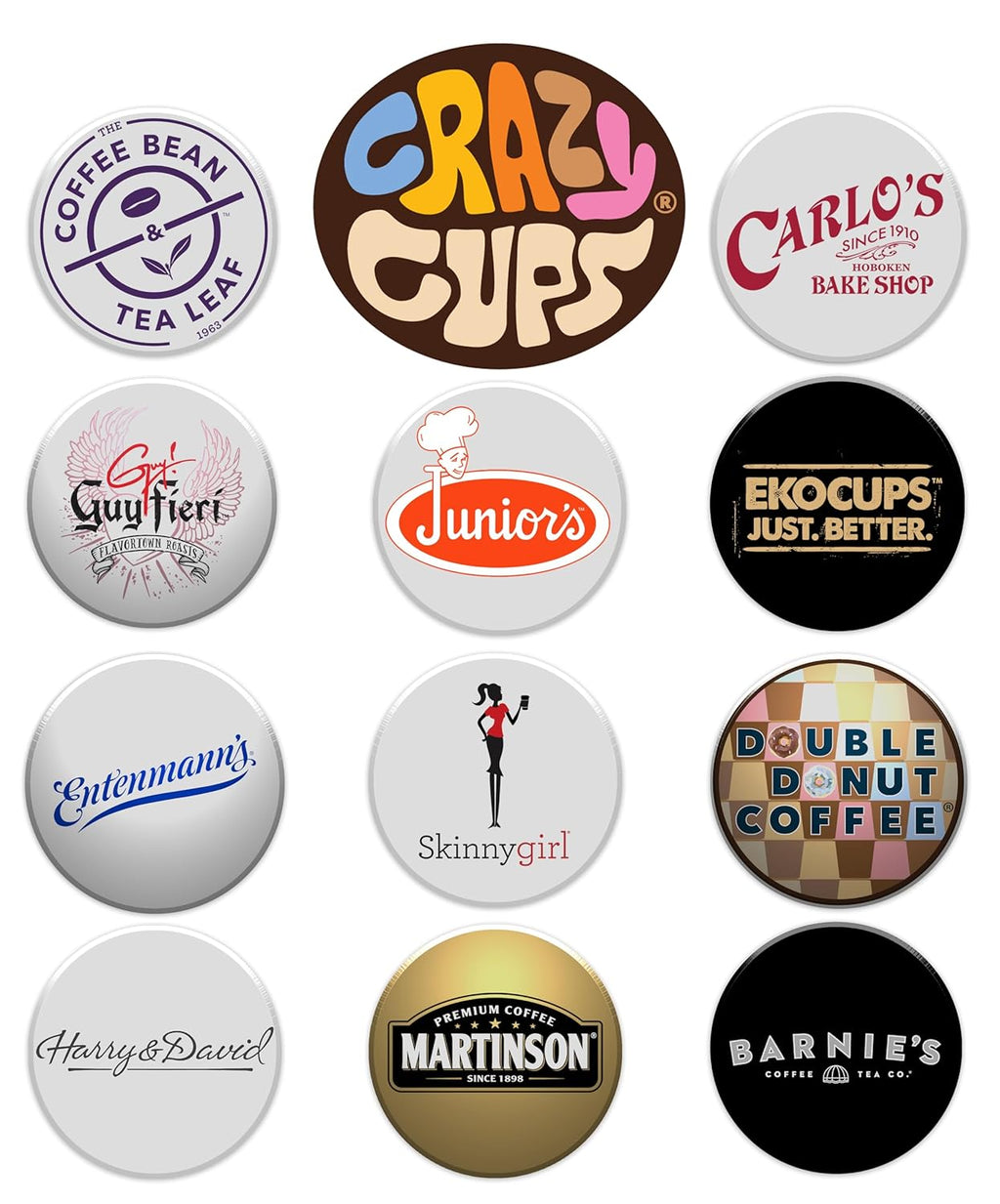 Custom Variety Pack Coffee Pods | Dark Roast and Bold Flavors | Single Serve Cups for Keurig K-Cup Machines | Robust Assortment with No Duplicates | 30 Count Coffee Gift for Mothers