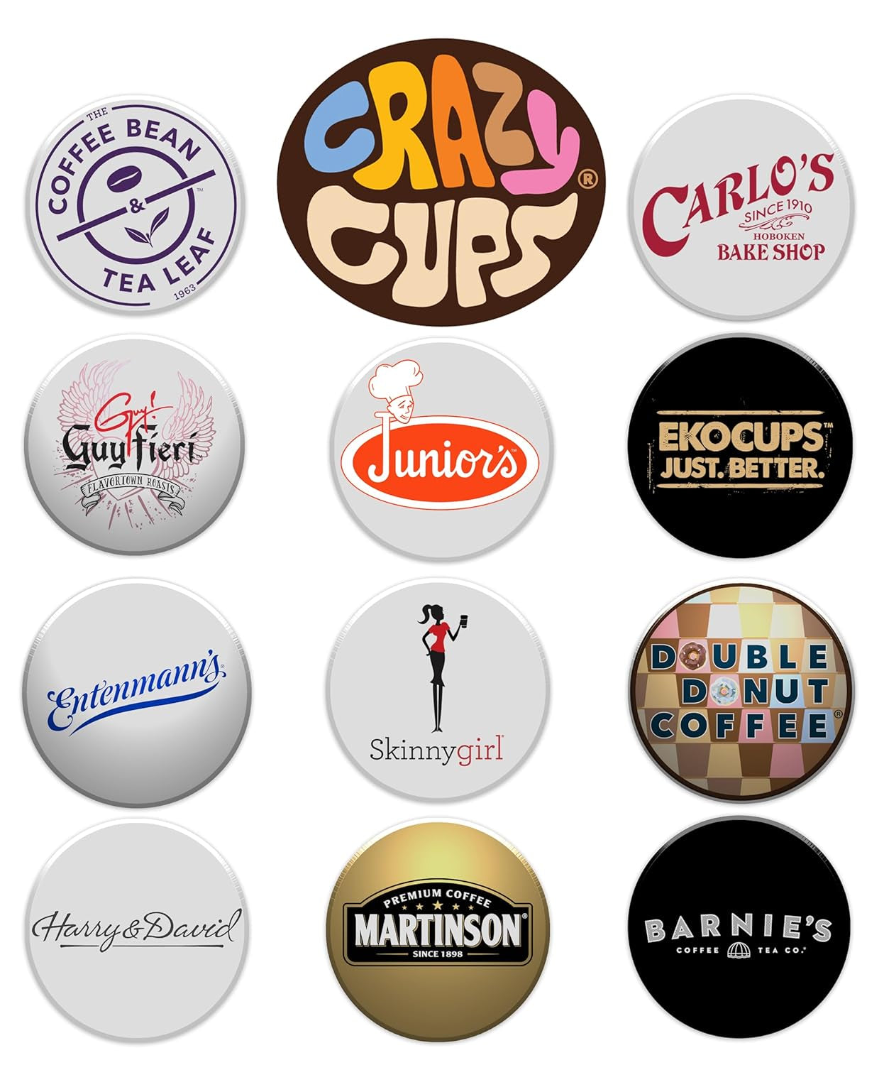 Custom Variety Pack Coffee Pods | Dark Roast and Bold Flavors | Single Serve Cups for Keurig K-Cup Machines | Robust Assortment with No Duplicates | 30 Count Coffee Gift for Mothers