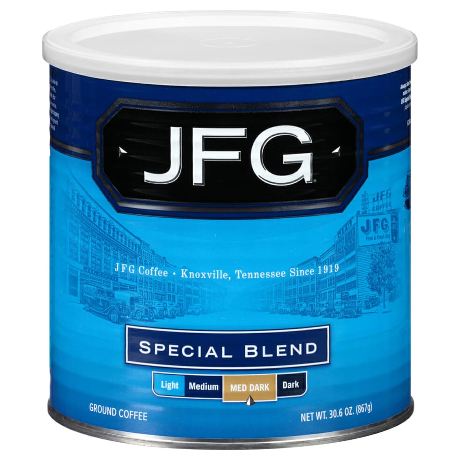 Special Blend Medium-Dark Roast Ground Coffee, 30.6Oz Can (Pack of 1)