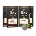 Peet'S Coffee, Dark and Medium Roast Signature Blend Espresso Capsules, Compatible with Nespresso Original Machines, 100% Arabica Coffee - Variety Pack 40 Count (4 Boxes of 10 Espresso Capsules)