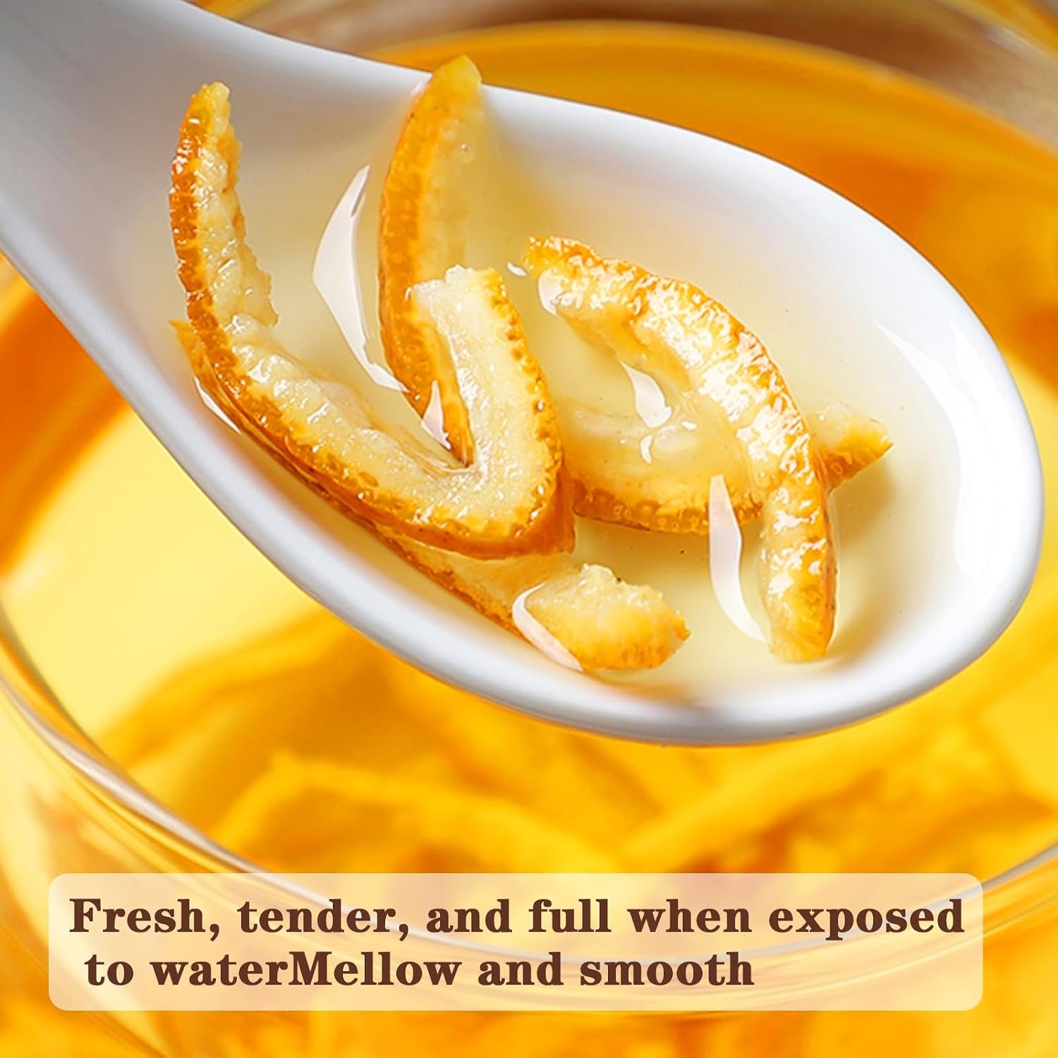 Shengmingxi Dried Tangerine Peel Dried 7.05Oz/200G Orange Peel Orange Peel Strips Citrus Peel Chen Pi Si Herbal Tea Chinese 橘皮 橘皮茶 陈皮丝 陳皮丝