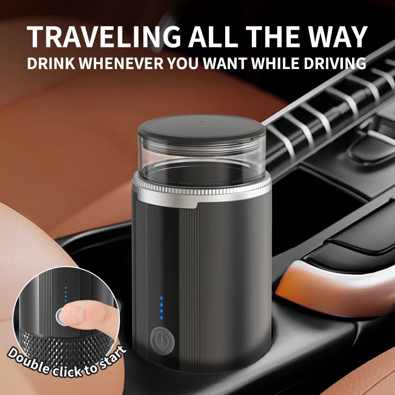 Portable Coffee Machine Coffee Maker Electric Capsule Ground Coffee Brewer Fit for Coffee Powder and Coffee Capsul Suitable
