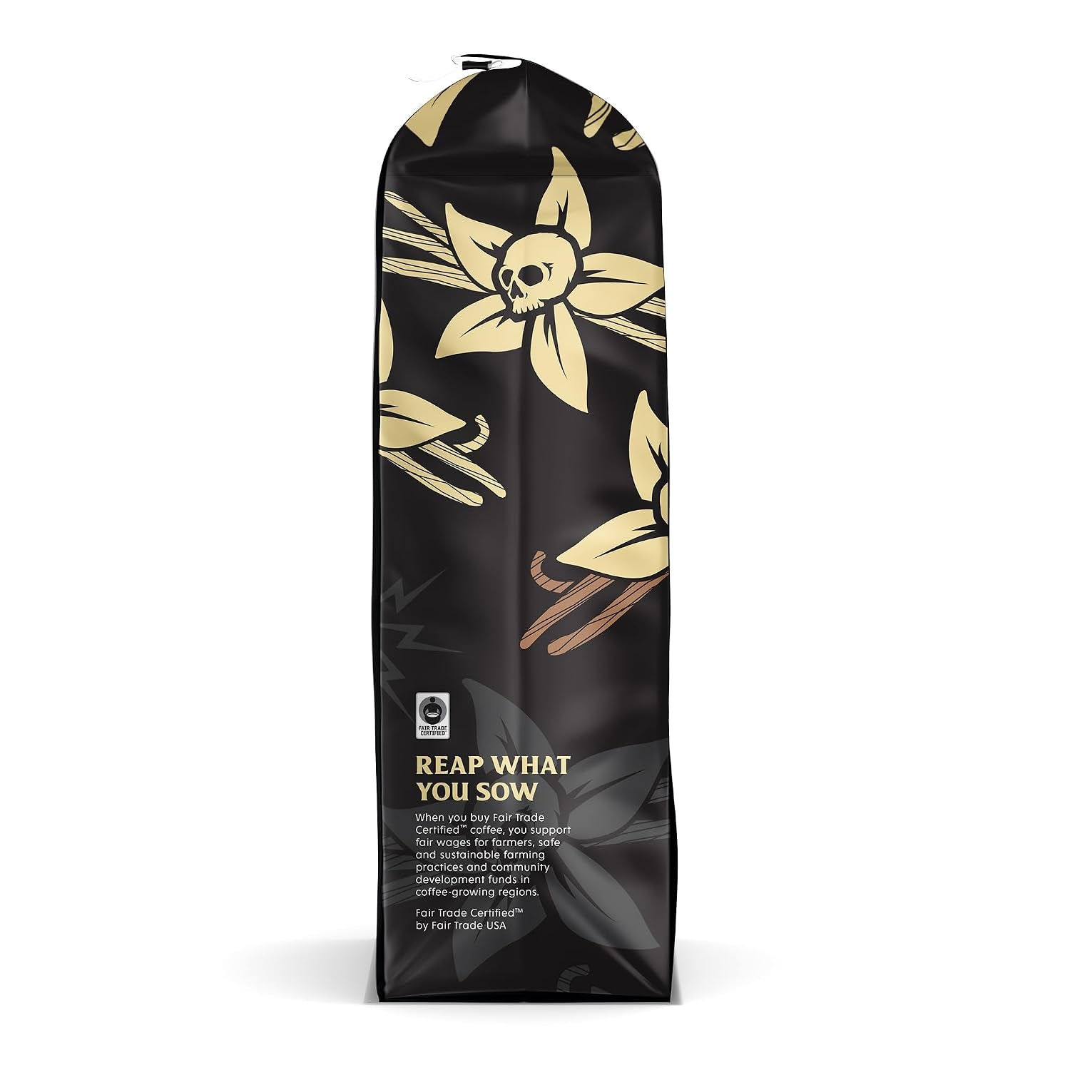 DEATH WISH COFFEE - Vanilla Ground Coffee (14 Oz) (Pack of 2)