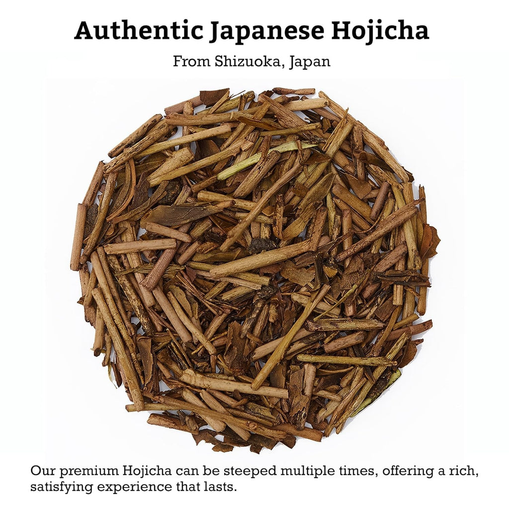 Japanese Hojicha Roasted Green Tea Loose Leaf 2.0 Oz (57 G) Pack of 3