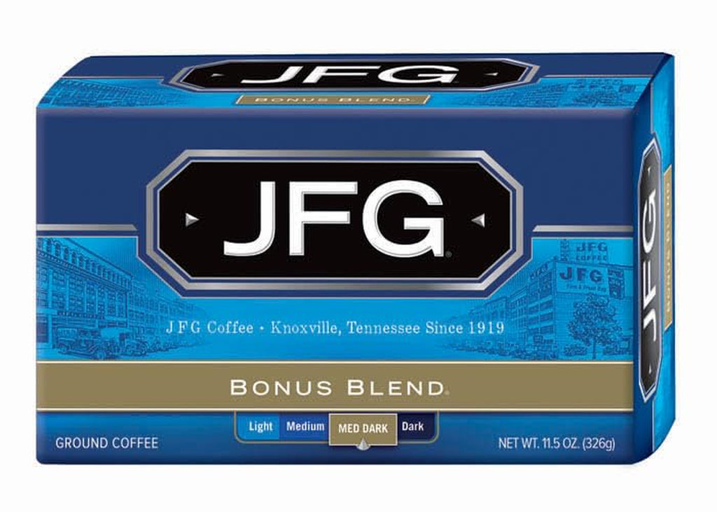 Bonus Blend Medium-Dark Roast Ground Coffee, 11.5Oz Bag (Pack of 12)