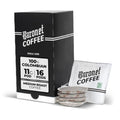 11 Gram Pods Coffee Pods, 100% Colombian, 16 Pods | Medium Roast, 100% Arabica Coffee, Regular Strength, 1 Box of 16 Individually Wrapped Single Serve Pods