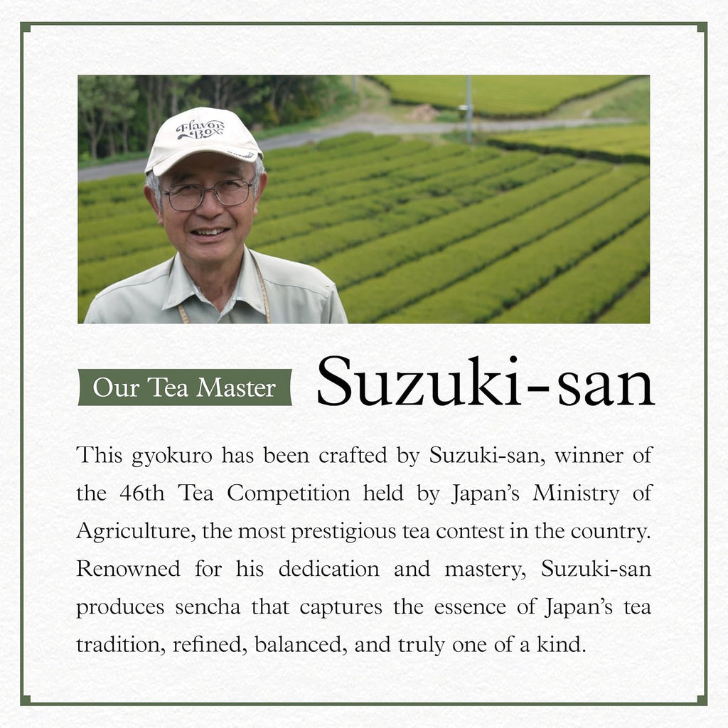 Organic Gyokuro Green Tea – Shade Grown Japanese Loose Leaf Green Tea – Smooth Umami-Rich Aromatic Organic Tea from Japan, 100G/3.5Oz.