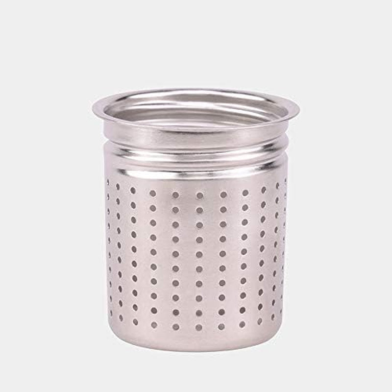 Zojirushi SE-KAE48WZ Stainless Tea Tumbler with Handle, 16-Ounce, off White