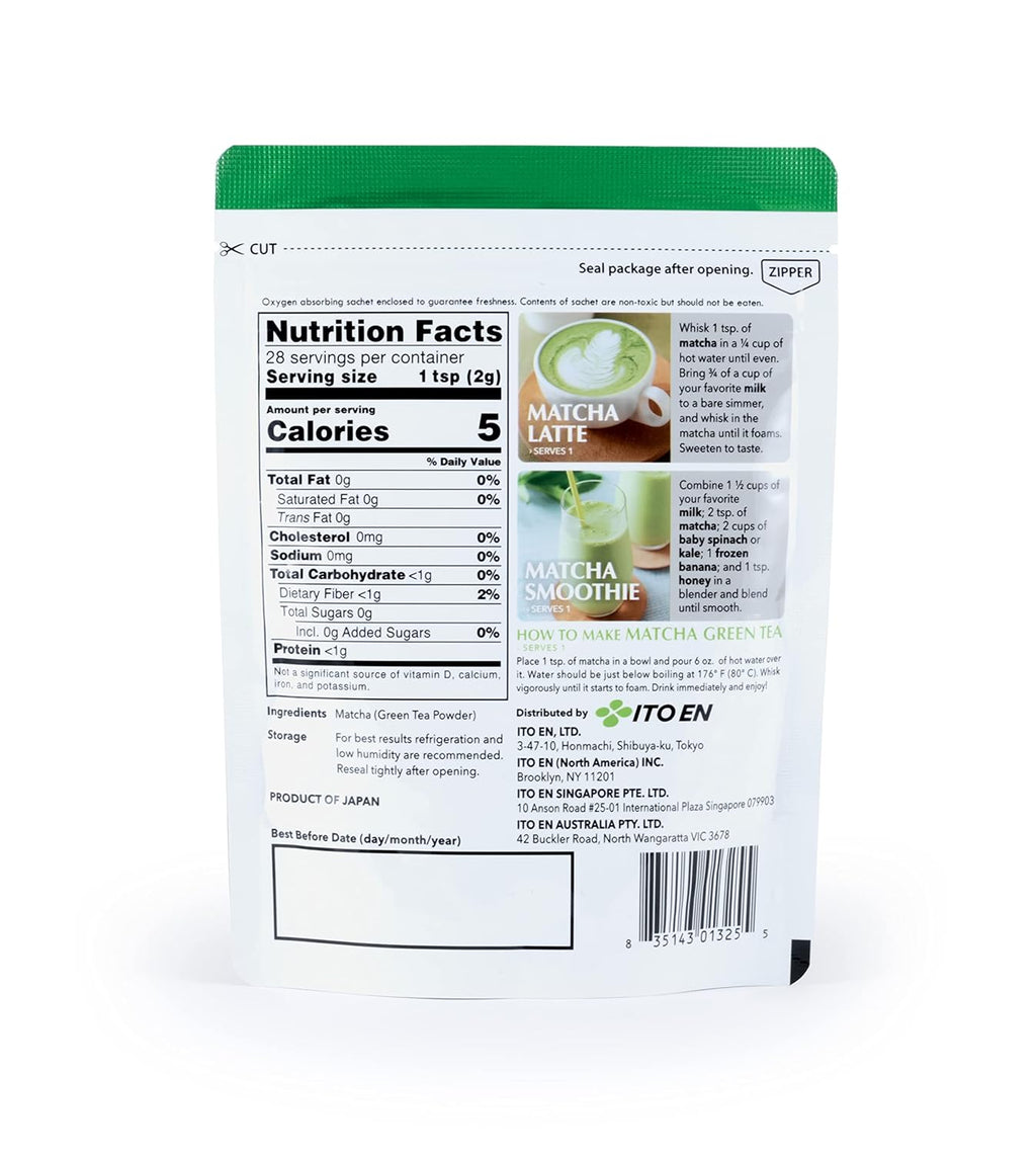 Matcha Green Tea Japanese Matcha Powder, Unsweetened, 2 Ounce
