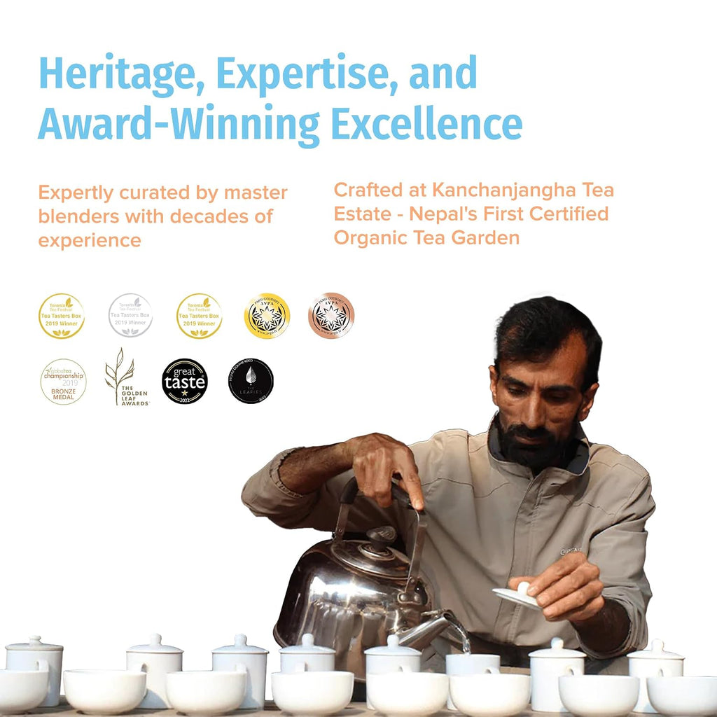 Organic Loose Leaf Tea Sampler | Includes a Variety of 14 Delicious & Unique Loose Teas