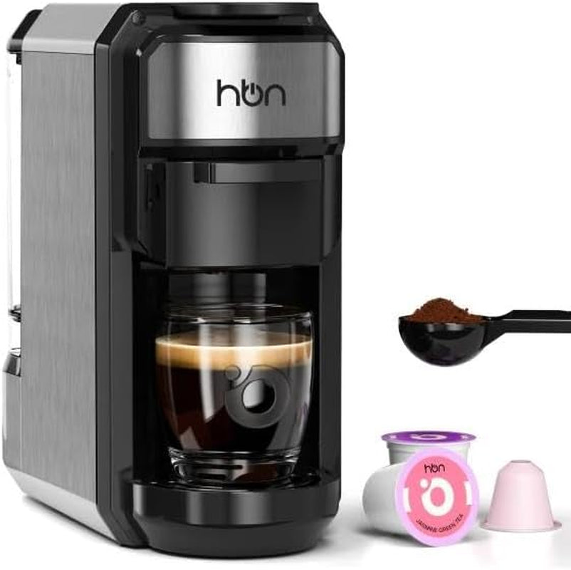 3-In-1 for Nespresso Capsule & K-Cup Pods & Ground Coffee Multi Coffee Maker + Tea 48-Count Sampler Variety Pack