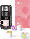 3-In-1 for Nespresso Capsule & K-Cup Pods & Ground Coffee Multi Coffee Maker + Tea 48-Count Sampler Variety Pack