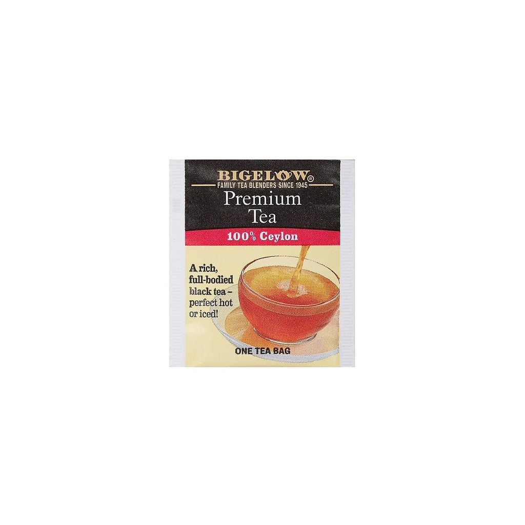Bigelow 100 Count Premium Blend Black Tea, Contains 100 Individually Wrapped Tea Bags, Full Caffeine