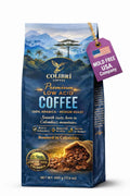 Low Acid Coffee, Ground Coffee Medium Roast Colombian Coffee, Ground Coffee for Coffee Maker, Ideal for Cold Brew and Reusable K Cups for Keurig 16 Oz