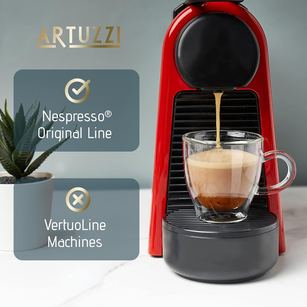 120Ct Espresso Pods for Nespresso Original Machines I Variety Pack | Compatible with Nespresso Original Machines I 3 Blends Espresso, Lungo & Ristretto I Intensity 8-10 I Aluminum & Recyclable