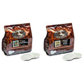 Pods - 100% Colombian, Donut Shop & Organic Small Village [8 Gram, 54 Pods Each Flavor] Single Cup Use, like Senseo