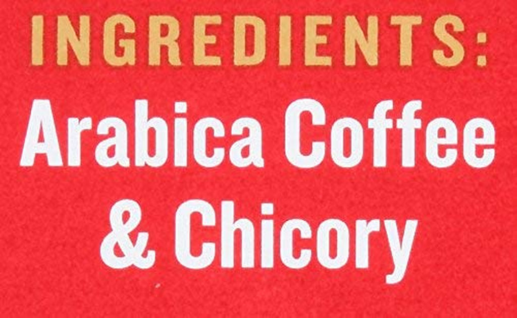 Coffee & Chicory Dark Roast Ground Coffee, 12Oz Can (Pack of 1)