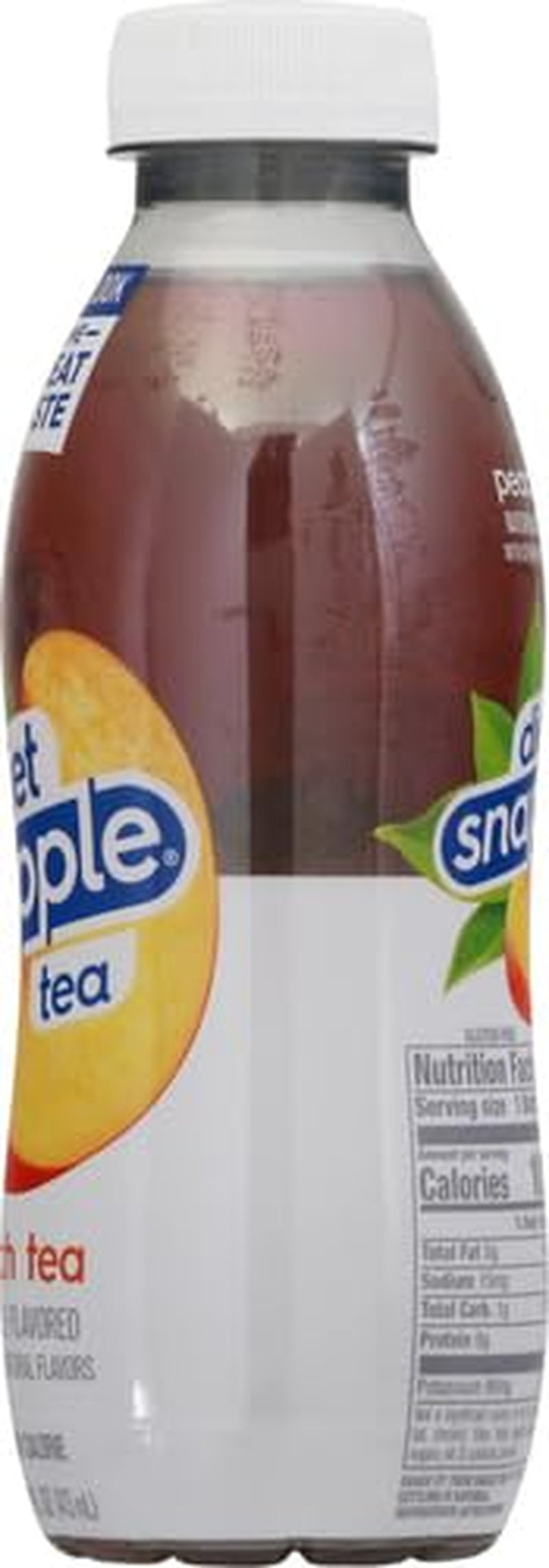 Diet Iced Tea, Peach, 16 Fl Oz (Pack of 6)
