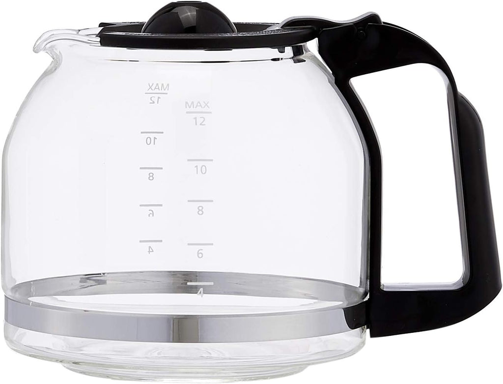 Coffee Makers, 12-Cup Coffee Machines with Reusable Filter, Coffee Pots, Black & Stainless Steel