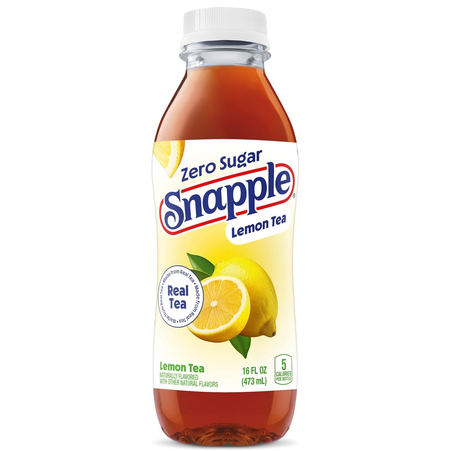 Zero Sugar Lemon Iced Tea, 16 Fl Oz, Pack of 12