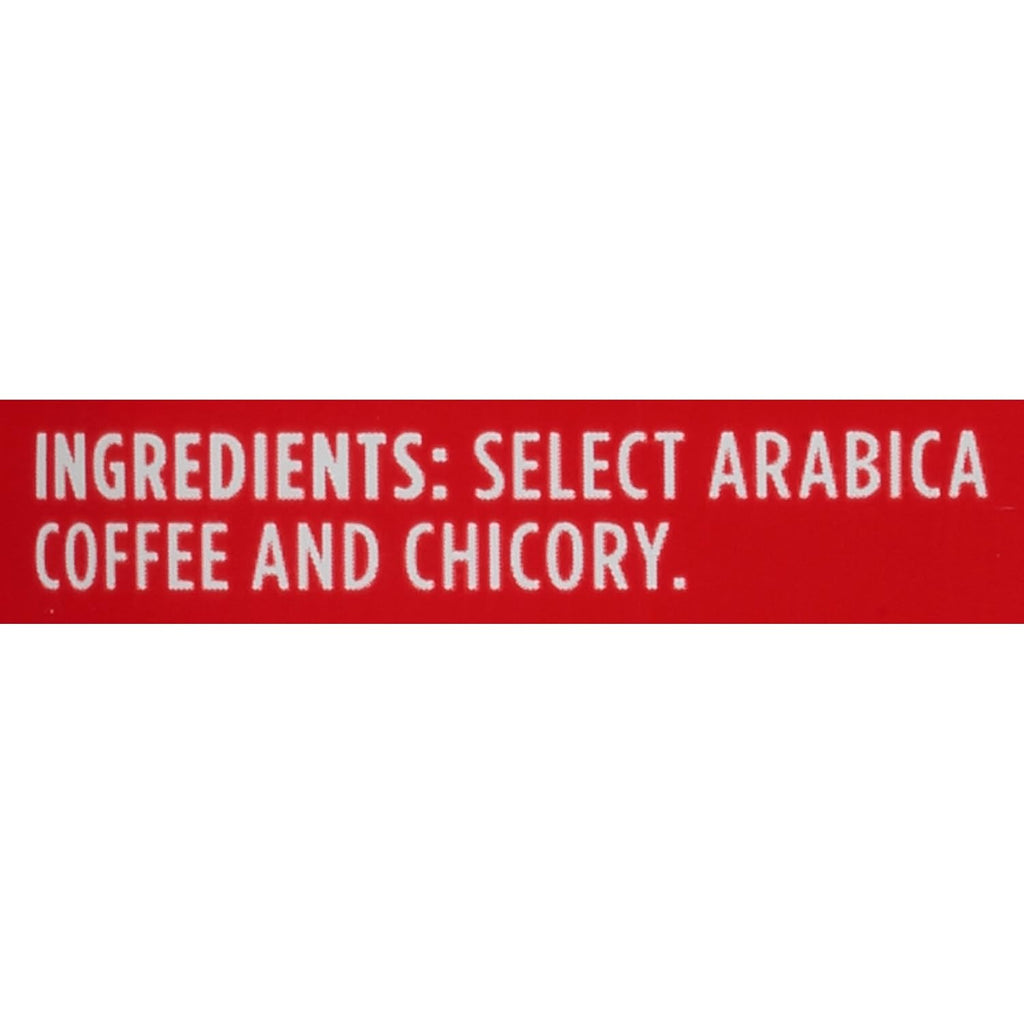 Coffee and Chicory Blend Coffee, Medium Dark Roast Ground Coffee, 32 Ounce Bag (Pack of 4)