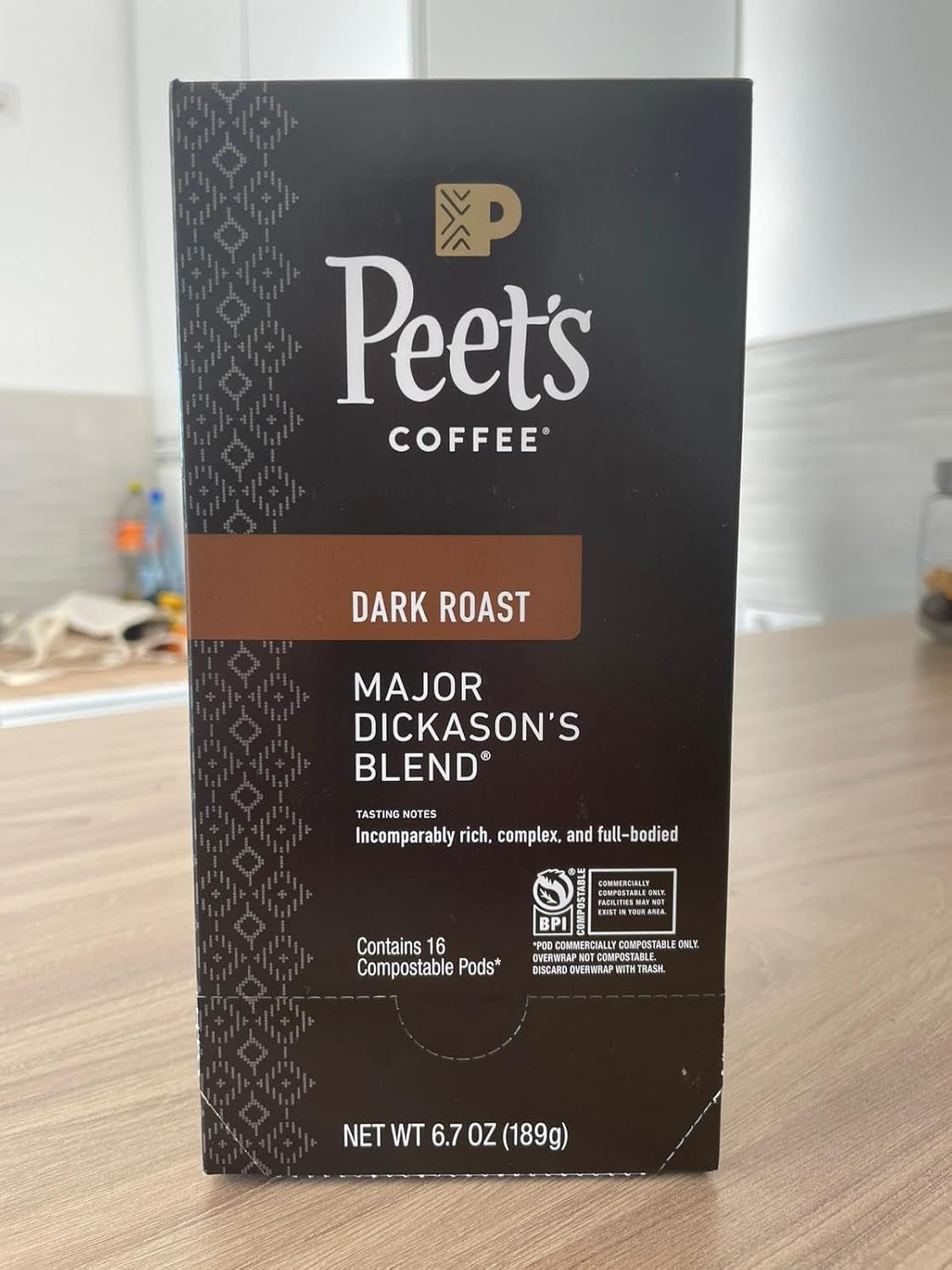 Peet’S Café Domingo Coffee Pods – 96 Count (6 Packs of 16) – Medium Roast with Smooth, Balanced Flavor and Aromatic Finish – Compatible with Pelecom Coffee Machines