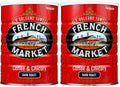 Coffee & Chicory Dark Roast Ground Coffee,12Oz Can,(Pack of 2)