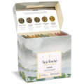 Single Steeps Tea Sampler, Lotus, 15 Pouches | 15 Single Serve Loose Leaf Bags - Premium Handcrafted Tea Blends - Giftable Presentation Box