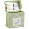 Single Steeps Tea Sampler, Green, 15 Pouches | 15 Single Serve Loose Leaf Bags - Premium Handcrafted Tea Blends - Giftable Presentation Box