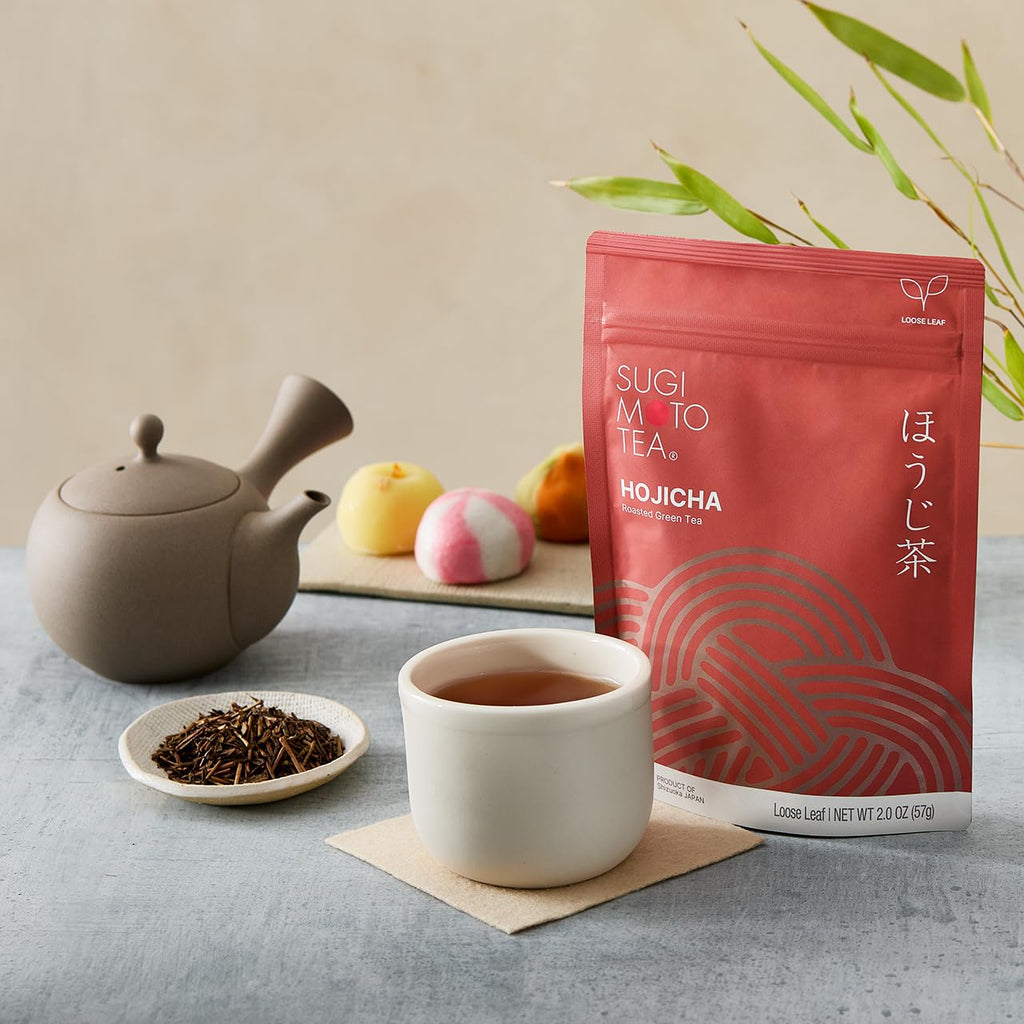 Japanese Hojicha Roasted Green Tea Loose Leaf 2.0 Oz (57 G) Pack of 3