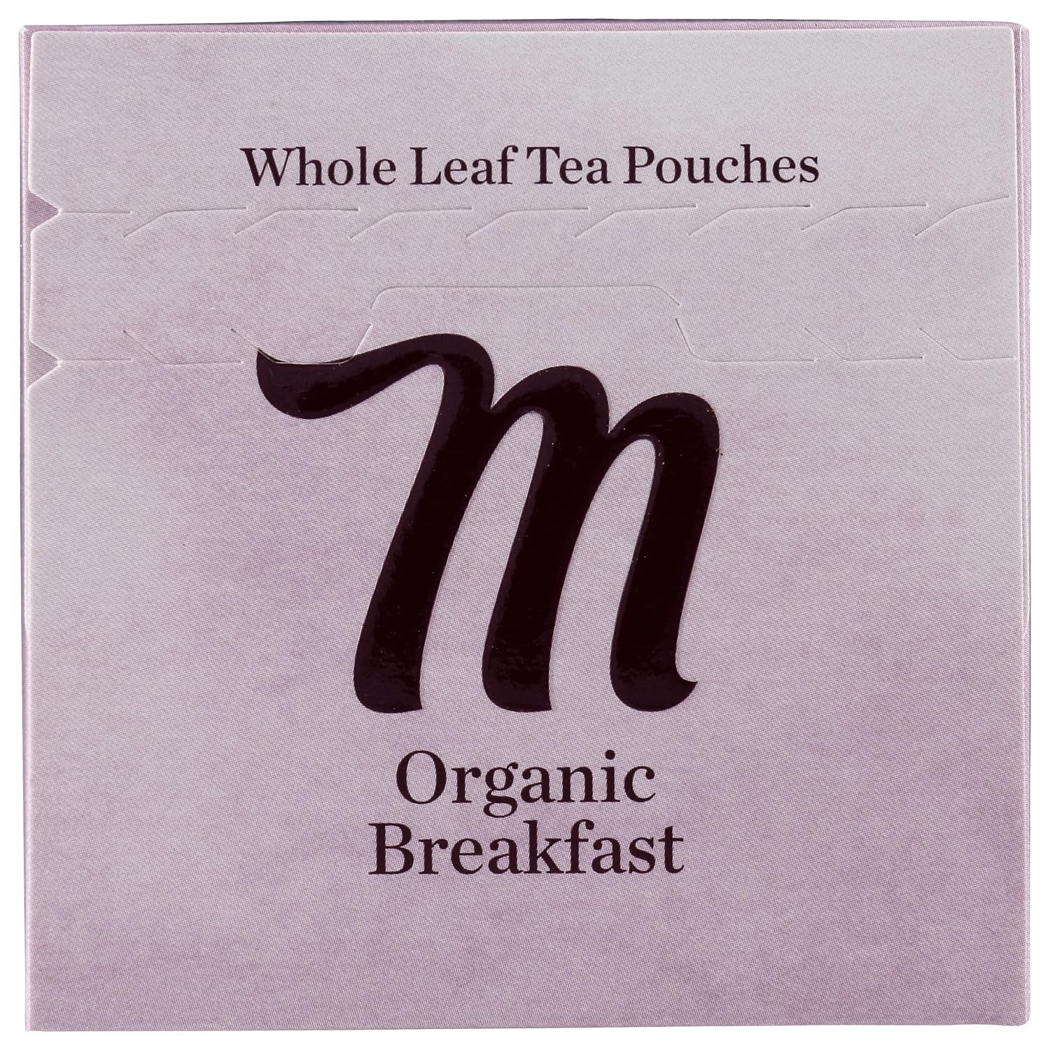 Tea Organic Breakfast Hand-Stiched Tea Bags, 15 Ct