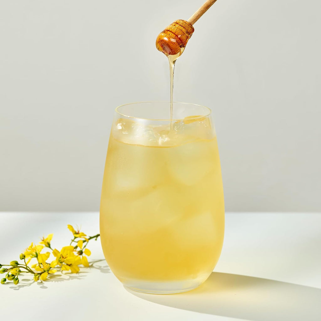 Canola & Apricot Tea (Aromatic Canola Flower & Apricot), Premium Blended Tea from Jeju, Tea Bag Series 20 Count