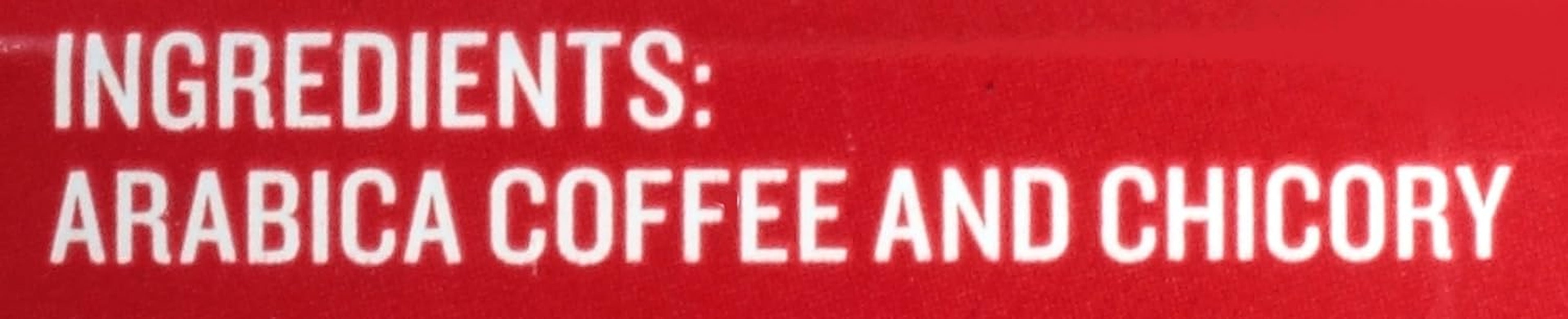 Coffee & Chicory Dark Roast Ground Coffee,12Oz Can,(Pack of 2)
