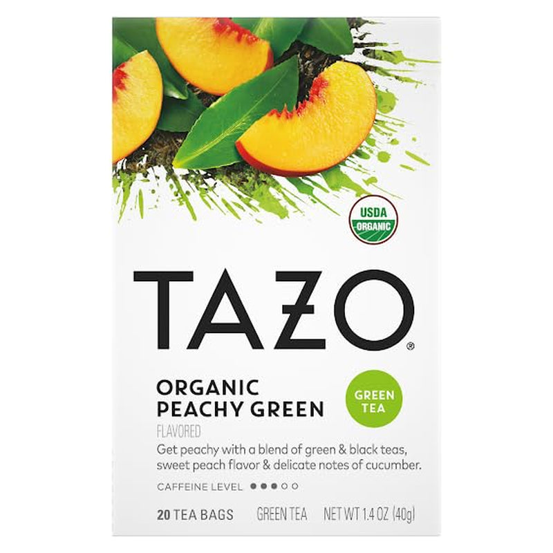 TAZO Tea Bags, (JOY, Passion, Pumpkin Chai, Vanilla Caramel Chai, Wild Sweet Orange, Peachy Green) (2Ea) Variety Pack
